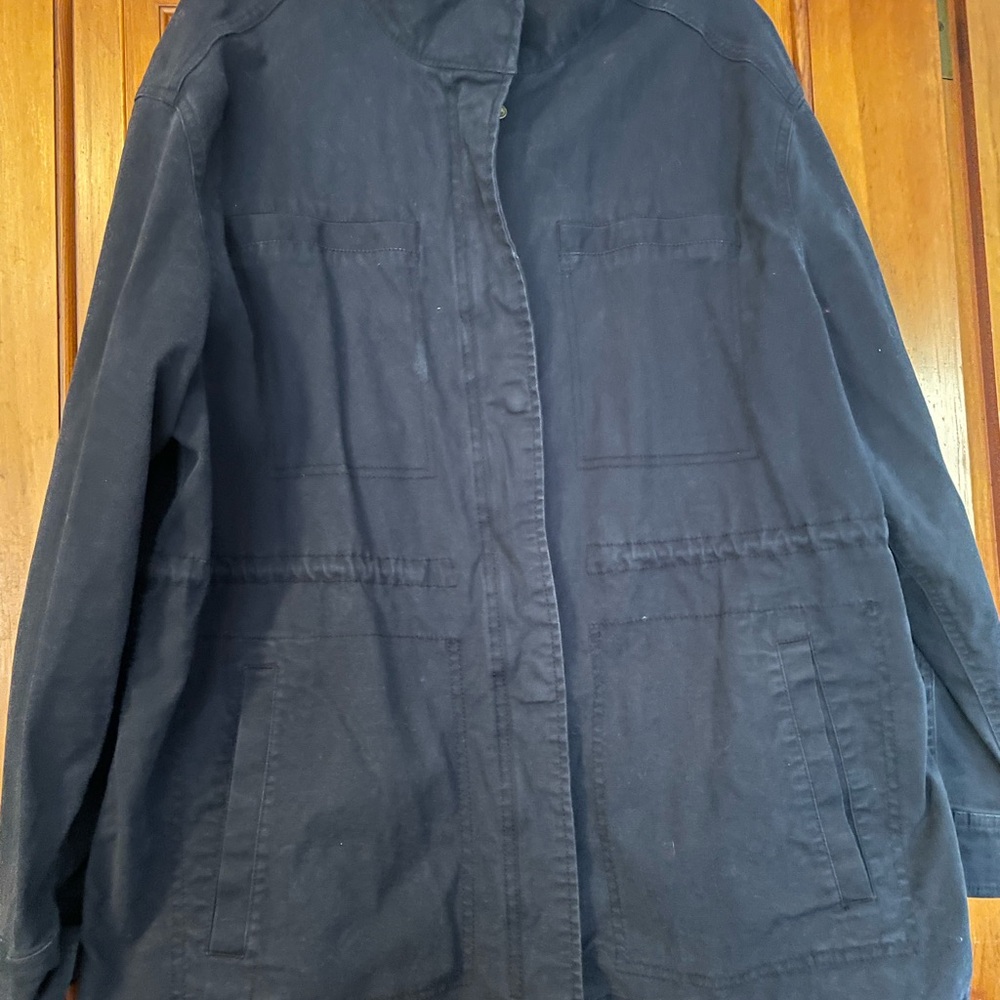 Old Navy Navy Blue Utility Jacket